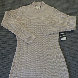 Kuhl Gia Sweater Dress, Women's Size Medium, Dove Color, New with Tags